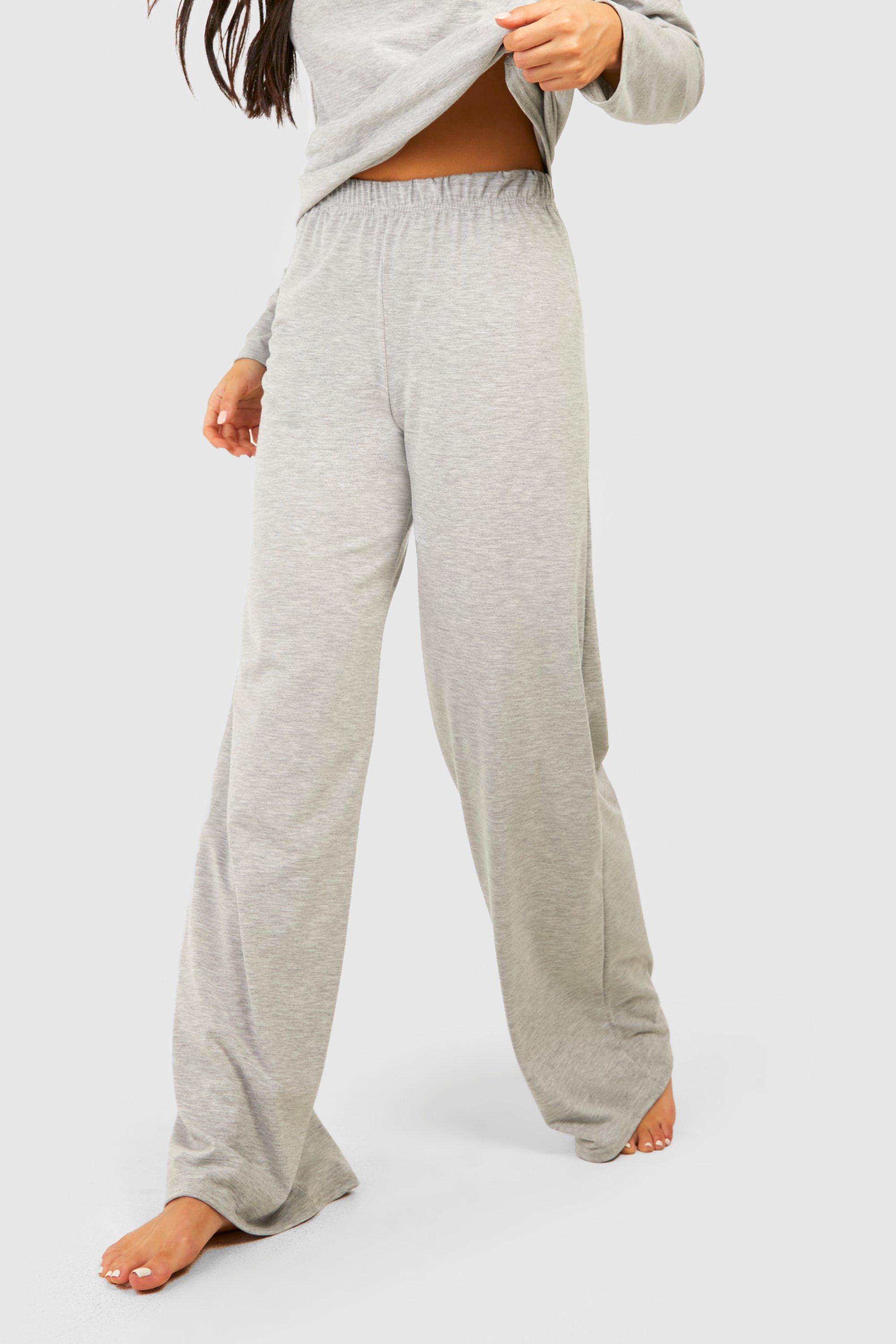 Women s Basic Mix And Match Lounge Trouser Boohoo UK